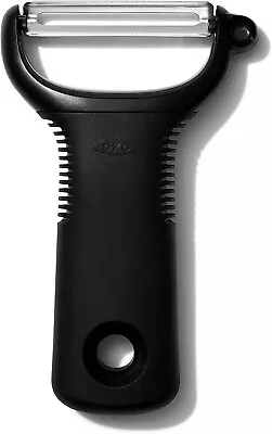 Oxo Good Grips Y Peeler Stainless Steel Soft Non-slip Handle Potato Peeler-Black • £10.69