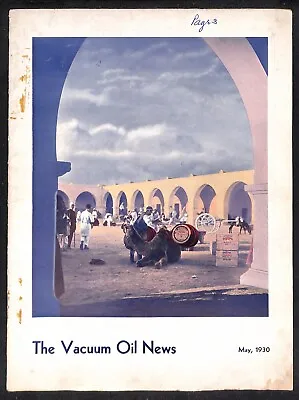 Vacuum Oil News Mobiloil Mobil Oil Gargoyle May 1930 16pp. Scarce - VGC • $29.99