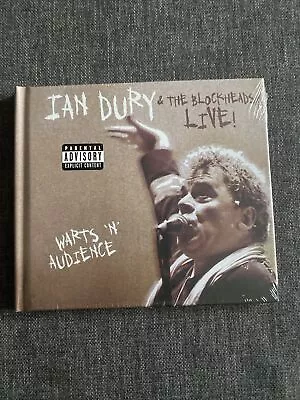 Ian Dury & The Blockheads - Live! Warts 'N' Audience NEW SEALED CD • £5.99