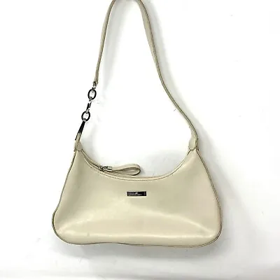 Vintage Y2K Minicci Ivory Faux Leather Top Handle Purse  • $16.20