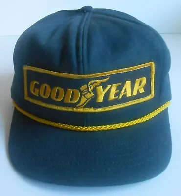 $44.99 • Buy Vintage Goodyear Hat #1 In Racing Swingster Made In Usa Logo Braided Tires 