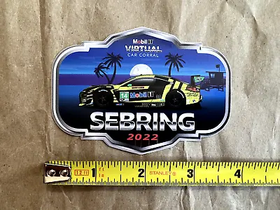 Mobil 1 IMSA Lexus Sebring Florida 2022 Sticker Decal Original NEW • $8.99