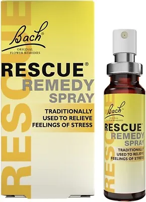 Bach Original Flower Remedies Rescue Remedy Spray 20ml • $48.30