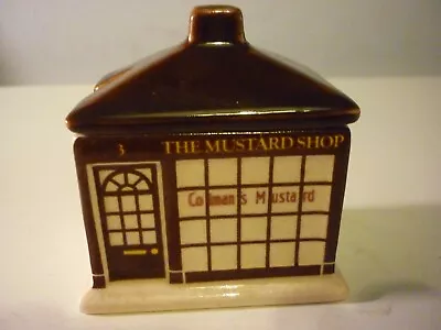 Collectable Colmans  The Mustard Shop  Pot  One With Lid  . • £4.99