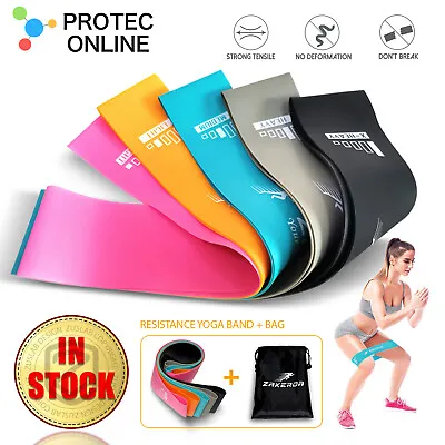 $12.95 • Buy Resistance Bands Power Heavy Strength Exercise Fitness Gym Crossfit Yoga