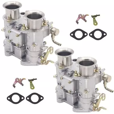 2X New 40 DCOE Carburetor For Weber 40mm Twin Choke 4 Cyl 6 Cyl VW V8 19550.174 • $342.95