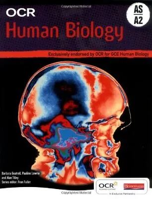 OCR AS And A2 Human Biology Student Book Pauline Lowrie Et Al Good Condition • £3.50