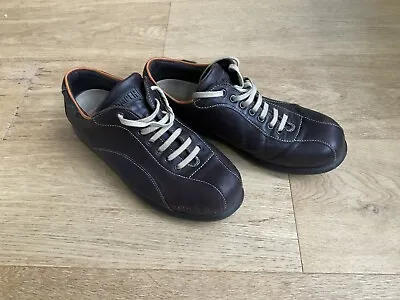 Camper Pelotas Ariel Mens Brown Leather Shoes UK8 EU42. Good Condition • £49.99