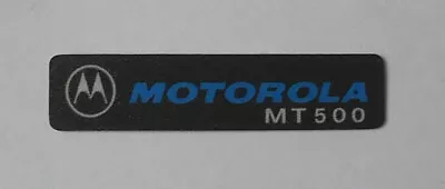 New Label For Your Motorola MT500 Radio Walkie Talkie Or Ghostbusters Prop • $9.90