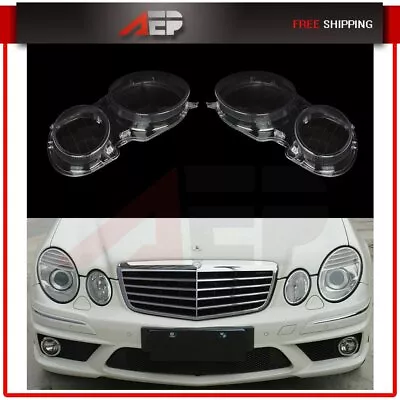 Headlight Headlamp Lens Cover For 02-08 Benz E CLASS W211 E300 E350 E200 E55 AMG • $46.29