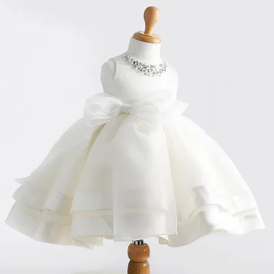 UK Infant Toddler Baby Girls Christening Wedding Bridesmaid Party Formal Dress • £17.59