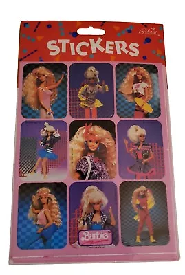 SEALED Vintage 1991 Barbie Doll Stickers Gibson Greetings Stickers Great Cond. • $42.43