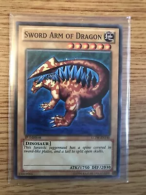 Yugioh Sword Arm Of Dragon LCJW-EN146 1st Edition NM/M Card • £8