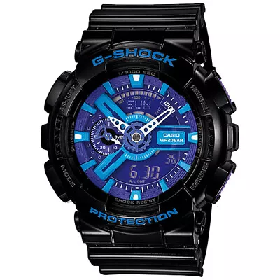 New CASIO G-SHOCK GA-110HC-1AJF Purple Hyper Colors Model Men's Watch • $15.99