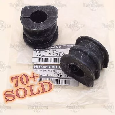 X2 Genuine Infiniti G35 G37 Q50 Q60 Front Stabilizer Bar Bushings 54613-JK06C • $23.12