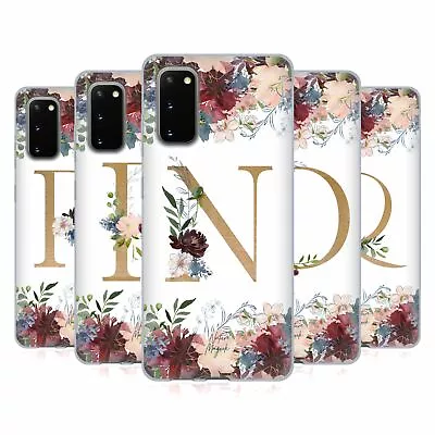 Nature Magick Flowers Monogram Floral Gold 2 Gel Case For Samsung Phones 1 • £17.95