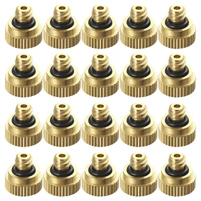 20PCS Garden Mister Heads Water Mister Nozzle Atomizing Misting Sprayer • $11.27