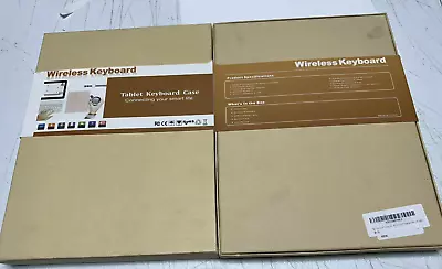 Lot Of 2 Microsoft Surface Pro 8 Wireless Keyboard Case And Cover Black 13  New • $27.97
