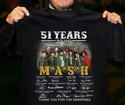 Mash 51 Years Anniversary Thank You For The Memories T-shirt Q61909 • $19.99