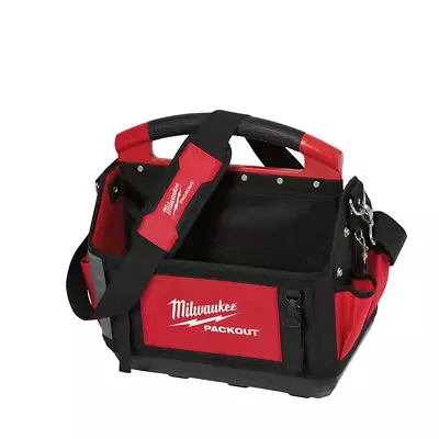 Milwaukee 15 In PACKOUT Tool Organizer Bag Tote Tear Resistant Shoulder Strap • $114.14
