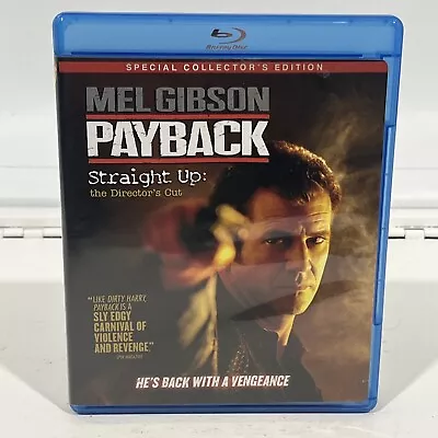 Payback Blu-Ray | Straight Up: The Directors Cut Mel Gibson • $14.77