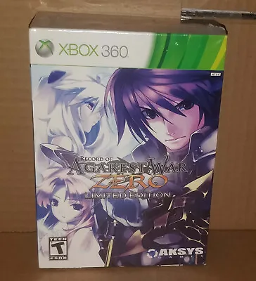 $77.99 • Buy Record Of Agarest War Zero Limited Edition (Xbox 360) Brand New Factory Sealed