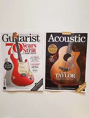 Guitarist Magazine Acoustic Alex Lifeson Mdou Moctar Bill Nelson Hank Marvin • £6.99