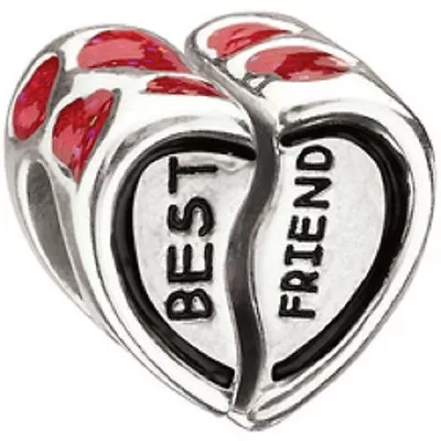 Authentic NEW Miss Chamilia Best Friend Forever Red Bead 2050-0060  RETIRED • $17.95