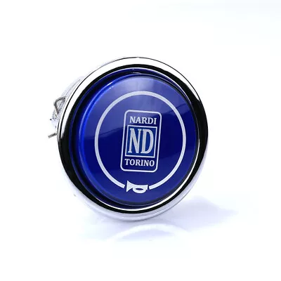 Blue Italy Torino Steering Wheel Horn Button Nardi Classic Single Contact • $30.80