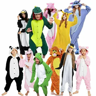 £24.94 • Buy Unisex Adult Kigurumi Animal Character Costume 1Onesie1 Pyjamas Onepiece Cosplay