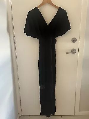 The Story Of Black Maxi Dress Sz 8   (a3 • $43.68