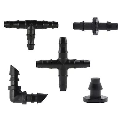 4mm Micro Irrigation Fitting Antelco Pipe Barbed Garden Watering Connector Valve • £31.96