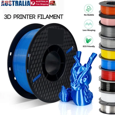 $43.69 • Buy Kingroon 3D Printer Filament PLA/PLA+/PETG 1kg/roll -1.75mm Eco-friendly AU Ship