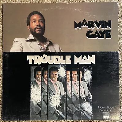 Marvin Gaye - Trouble Man - 1972 Tamla T-322L LP Vinyl Record - VG++ • $11.50