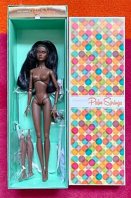 Integrity Toys Poppy Parker NUDE Doll Resort Ready + Extra Hands Legs & Stand • £185