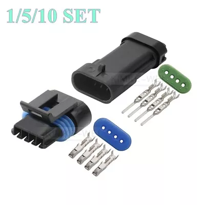 4 Pin GM Delphi Packard Metri-Pack 150.2 Connector Plug Kit For IAC/ MAP New • $3.80