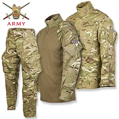 British Army Issue PCS Set MTP Jacket / Shirt Ubacs Trousers Military • $69.40