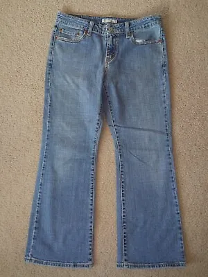 Levi Strauss Women's Jeans 515 Boot Cut 5-Pocket Denim Blue Jean Pants Size 8P S • £8.55