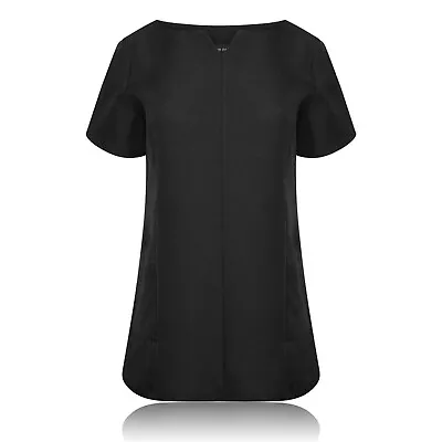 Side Pocket Spa Beauty Hairdressing Nail Salon Massage Therapist Tunic Uniform • $16.17