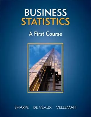 Business Statistics: A First Course  Hardcover Used - Good • $9.92