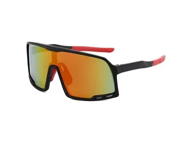 Sport Men Sunglasses Baseball Running Outdoor Reflective Large Single Lens New • $12.99
