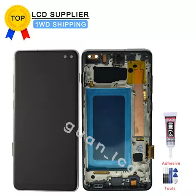 OLED For Samsung Galaxy S10 Plus G975 LCD Display Touch Screen Digitizer + Frame • $78.85