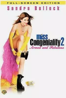 Miss Congeniality 2 (DVD) (Full Screen) (VG) (W/Case) (VG) (W/Case) • $3.15