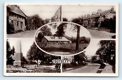POSTCARD Rothley Near Leicester Multiview Woodgate Sports Ground Etc RP • £7.99
