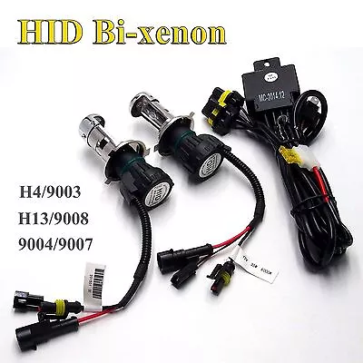 Aliens 35W HID Xenon Bi-xenon Hi/Low Dual Beam Bulbs H4 H13 9003 9004 9007 5000k • $13.99