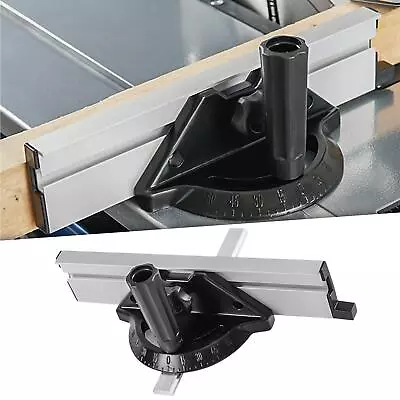 Table Saw Miter Gauge Assembly Both Sides 60 Degrees Angle Adjustable Good • $41.32