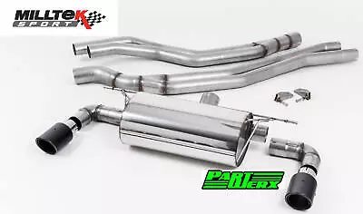 BMW 1 Series M140i F20 F21 Milltek Cat Back Res Exhaust Carbon Jet 90 Trims • $2757.26