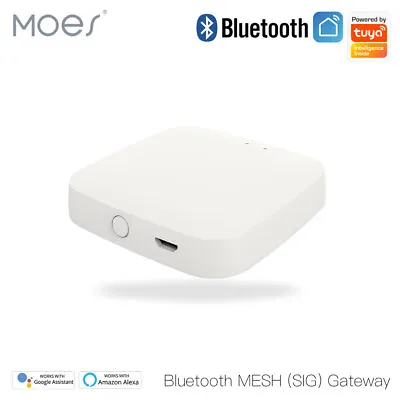 MOES Wireless Tuya Bluetooth Smart Gateway Hub MESH SIG Home Bridge Alexa Google • $25.99