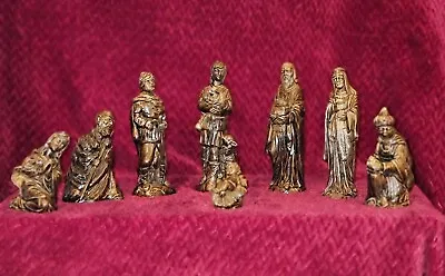 Vintage Nativity Figures 8 Piece Set Made In Italy • $43.99