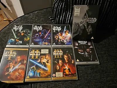 £9.99 • Buy Star Wars DVD's Episodes 1 - 6 Plus Bonus Material DVD